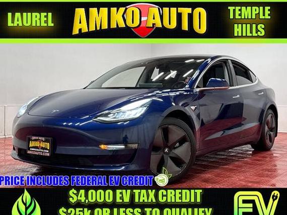 TESLA MODEL 3 2018 5YJ3E1EB7JF054140 image
